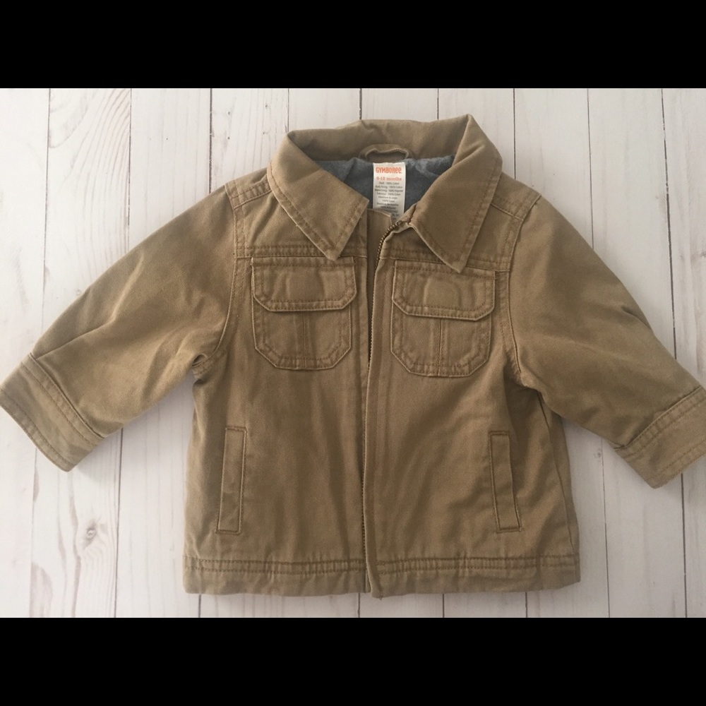 EUC Gymboree Baby Workman Style Jacket 6-12 Months